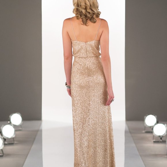Sorella Vita Bridesmaids Gown- Color: Rose Gold - Picture 3 of 4